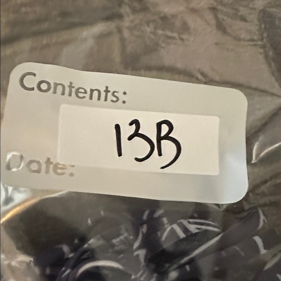 La Porte Blue White print side tie Bikini Bottom size medium sexy beachwear - Picture 4 of 4